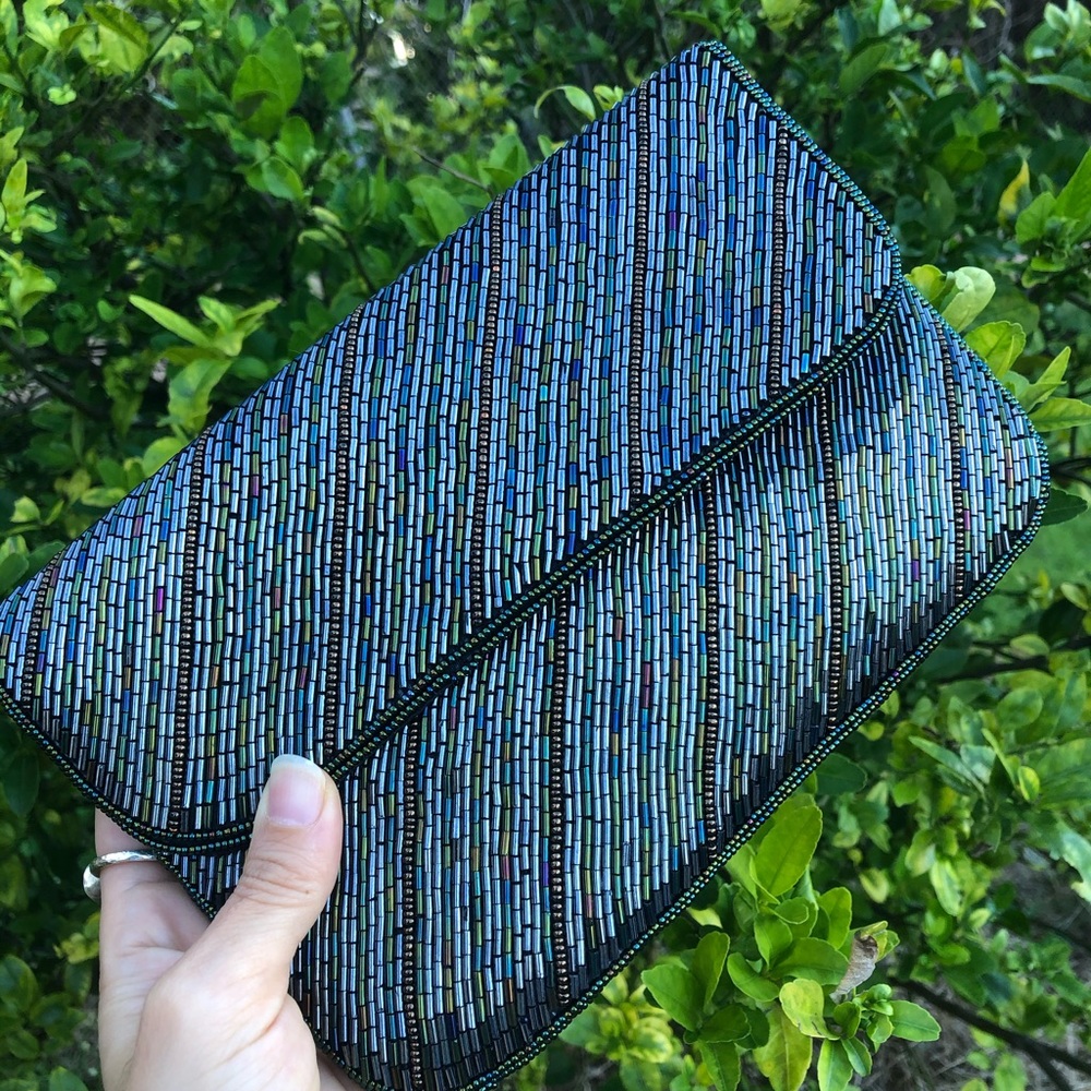 Vintage Beaded Purse/ Clutch